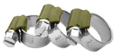 Хомут червячный W1 FORCE 80-100мм, 50шт. Bradas