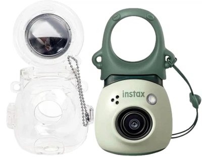 Цифровая фотокамера - брелок Fujifilm INSTAX Pal / прозрачный чехол Pistachio Green камера для принтера Link, Liplay, Evo