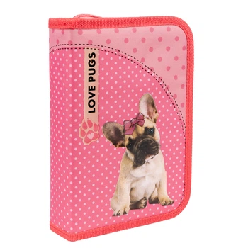 Пенал 1 Вересня, 1 отделение без отворотов HP-02 Dolly Dog 533443