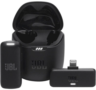 Микрофон JBL Quantum Stream Wireless Lightning (JBLSTRMWLLGHTBLK)