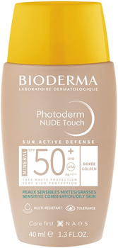 Krem przeciwsłoneczny Bioderma Photoderm Nude Touch SPF 50+ 40 ml (3701129803462)