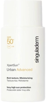 Krem przeciwsłoneczny do twarzy Singuladerm XpertSun Urban Advanced Rich Texture SPF 50+ 50 ml (8436564667069)