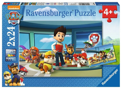 Puzzle Ravensburger Jigsaw Psi Patrol Skye i Everest 2 x 24 elementów (4005556091522)