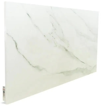 Керамическая панель Teploceramic Hybrid ИК и конвекция до 20 кв.м 120 х 60 см Белый мрамор (TCH-RA1000-800179)