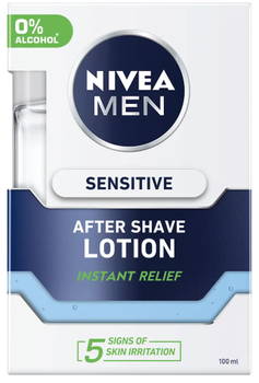 Płyn po goleniu NIVEA MEN Sensitive 100 ml (4005808588763 / 4005808222032)