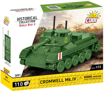 Klocki Cobi Historical Collection World War 2 Cromwell Mk.IV 110 elementów (5902251030919)