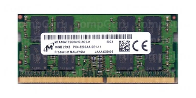 Оперативная память Micron 16 GB DDR4 3200 MHz (MTA16ATF2G64HZ