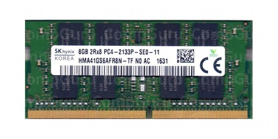 Оперативная память для ноутбука Hynix DDR4 8GB 2133MHz SO-DIMM 2Rx8 PC4-2133P (HMA41GS6AFR8N-TF)