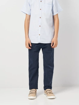 Детские брюки для мальчика Minoti 17PANT 43 40410JNR 92-98 см Темно-синие (5063025259544)