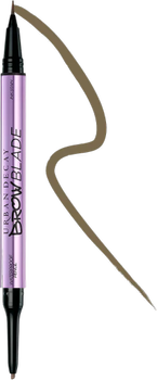 Олівець для брів двосторонній Urban Decay Brow Blade Eyebrow Pencil Taupe Trap 0.05 г + 0.4 мл (3605971774591)
