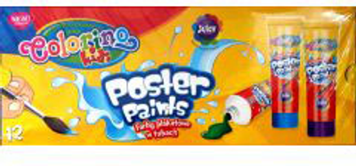 Zestaw farby plakatowe Patio Colorino Kids 12 x 30 ml (5907690857349)