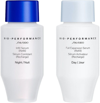 Zestaw serum do twarzy Shiseido Bio Performance Skin Filler Refill Noc 30 ml + Dzień 30 ml (729238189928)