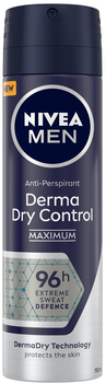 Antyperspirant Nivea Men Derma Dry Control w sprayu 150 ml (4005900953841)