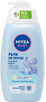 Засіб для купання Nivea Baby 450 мл (5900017090467)