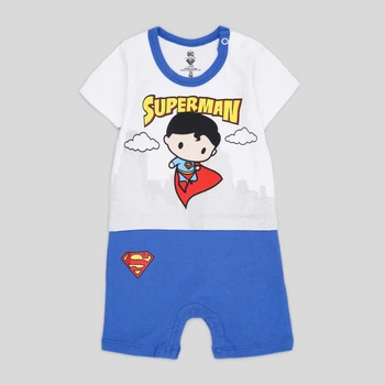 Дитячий літній комбінезон для хлопчика Disney Super Man SUP-51-05-341 92 см Синій/Білий (5904009145826)