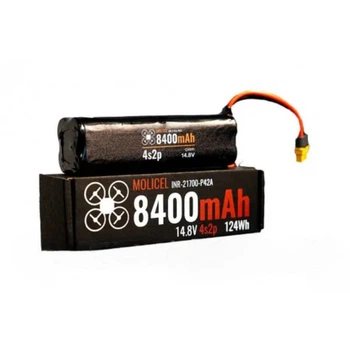 Аккумулятор для FPV (ФПВ) дрона 6S2P Li-Ion Molicel емкостью 8400mAh