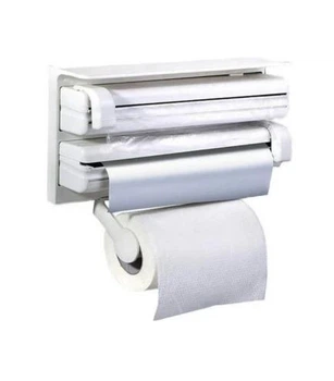Кухонный диспенсер Rollon Triple Paper Dispenser держатель для бумажных полотенец, пищевой пленки и фольги