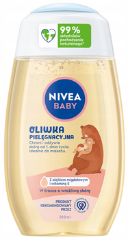 Oliwka do ciała dla niemowląt Nivea Baby 200 ml (5900017090542)