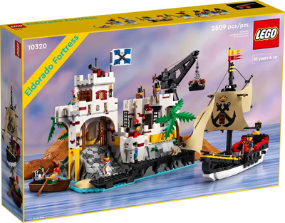 Zestaw klocków Lego Icons Twierdza Eldorado 2509 części (10320) (955555904075742) - Outlet