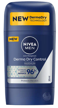 Антиперспірант NIVEA Men Derma Dry Control для чоловіків 50 мл (9005800369792)
