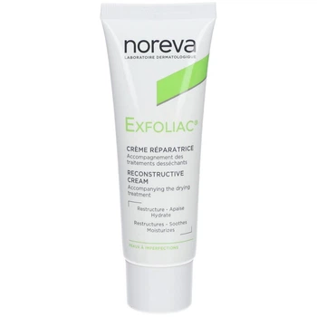 Восстанавливающий увлажняющий крем Noreva Exfoliac Creme Reparatrice 40 мл