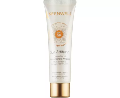 Мультизащитный антивозрастной крем для лица SPF50 Keenwell 60 мл