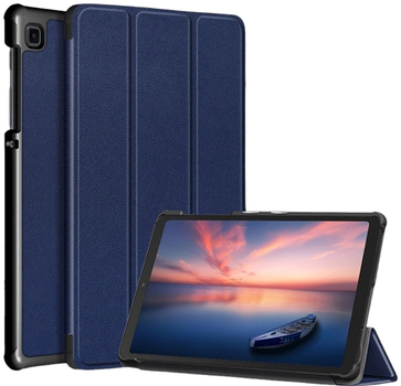 Etui z klapką iLike Tri-Fold Eco-Leather Stand Case do Samsung Galaxy Tab A7 Lite 8.7'' Sky Blue (ILK-TRC-S3-SB)