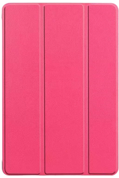 Etui z klapką iLike Tri-Fold Eco-Leather Stand Case do Samsung Galaxy Tab S9 Plus 12.4'' Coral Pink (ILK-TRC-S11-CP)