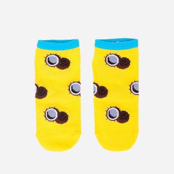 Шкарпетки чоловічі прикольні короткі бавовняні YOCLUB SK-86/UNI/05 43-46 Жовті (5907617967984)