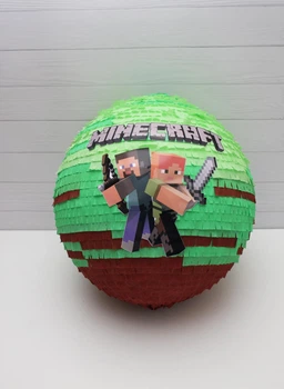 Піньята Minecraft зелена 45 см