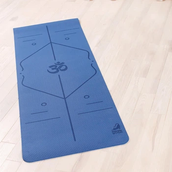 Коврик для йоги Marjari Yoga Basic 183x61x0.6 cм Blue