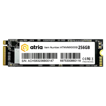 SSD диск ATRIA X500S 256GB M.2 NVMe (ATNVMX500S/256)