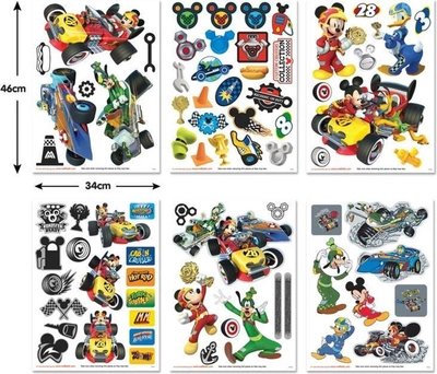 Набір наклейок Walltastic Disney Mickey Mouse для декору кімнати (5060107045613)