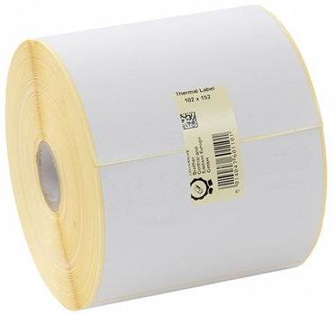 Etykiety termotransferowe Brother Thermal Label 102 x 152 mm White (LDE1E152102127P)