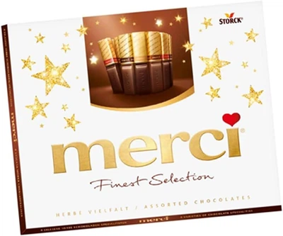 Конфети Merci Finest Selection Чорний шоколад 250 г