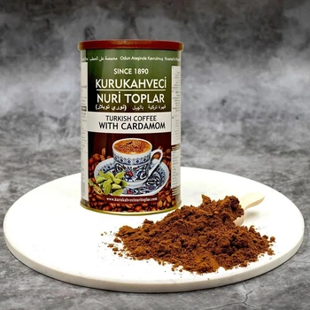 Турецкий кофе мелкомолотый Nuri Toplar с кардамоном 250 г