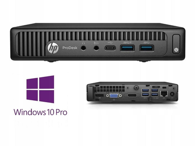Комп'ютер Refurbished HP ProDesk 600 G2 - Intel Core i3-6100T, 8GB, 240 GB SSD, WiFi, Windows 10 Pro, блок живлення Б/В