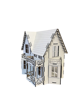 Детский кукольный домик DecorWood из дерева 32х21х30см