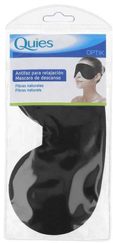 Maska do spania Quies Relaxation Mask czarna 1 szt (3435170200016)