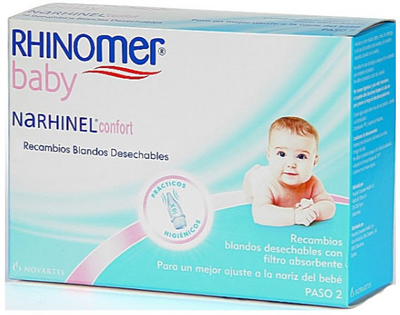 Аспіратор Rhinomer Baby Narhinel Confort 20 шт (8470001606860)