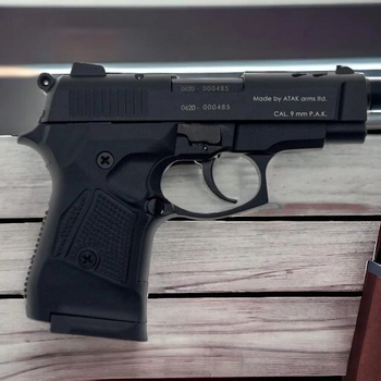 Стартовий шумовий пістолет Stalker 2914 UK Black (9 мм)