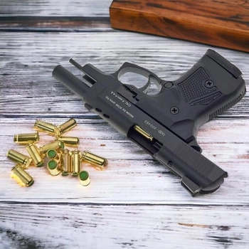 Стартовий шумовий пістолет Stalker 2914 UK Black (9 мм) +20 холостих набоїв (9 мм)