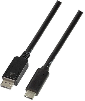 Кабель LogiLink USB 3.2 Gen 1 x 1 USB-C - DisplayPort 1.2 3 mм (4052792050417)