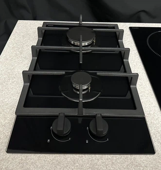 Варочная поверхность газовая Luxor PGE 320 BK T + уголок для безопасного подключения в подарок