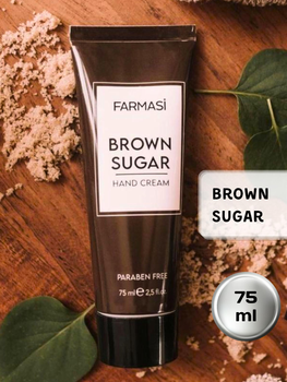 Крем для рук увлажняющий Brown Sugar Farmasi 75 мл