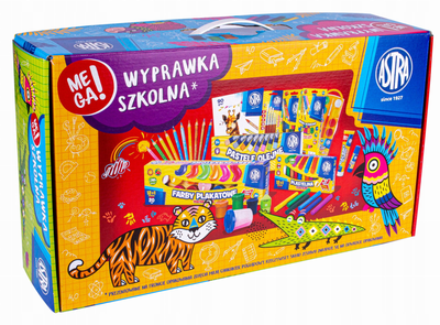 Художній набір Astra First Grader's Layette Paints Crayons (5901137141350)