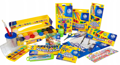 Zestaw artystyczny Astra First Grader's Layette Paints Crayons (5901137141350)
