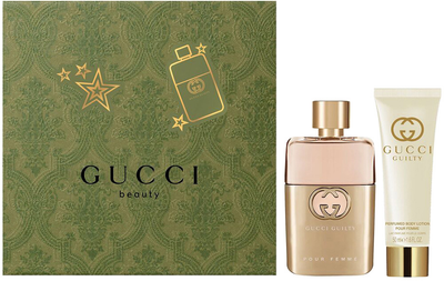 Zestaw damski Gucci Guilty Woda perfumowana 50 ml + Lotion do ciała 50 ml (3616304678950)