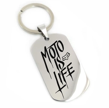 Брелок для мотоцикла "Moto is life" (макет 1593)
