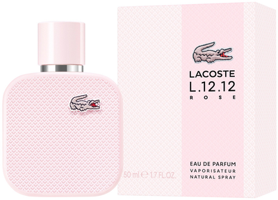 Woda perfumowana damska Lacoste L.12.12 Rose 50 ml (3386460149228)